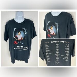 Lizzo Cause I Love You Too Tour‎ Shirt Black 2019 Concert Size Medium Music